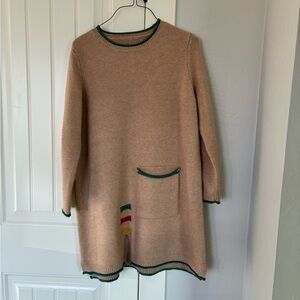 Amazing wool dress/tunic Quality made! Never worn it is simply beautiful